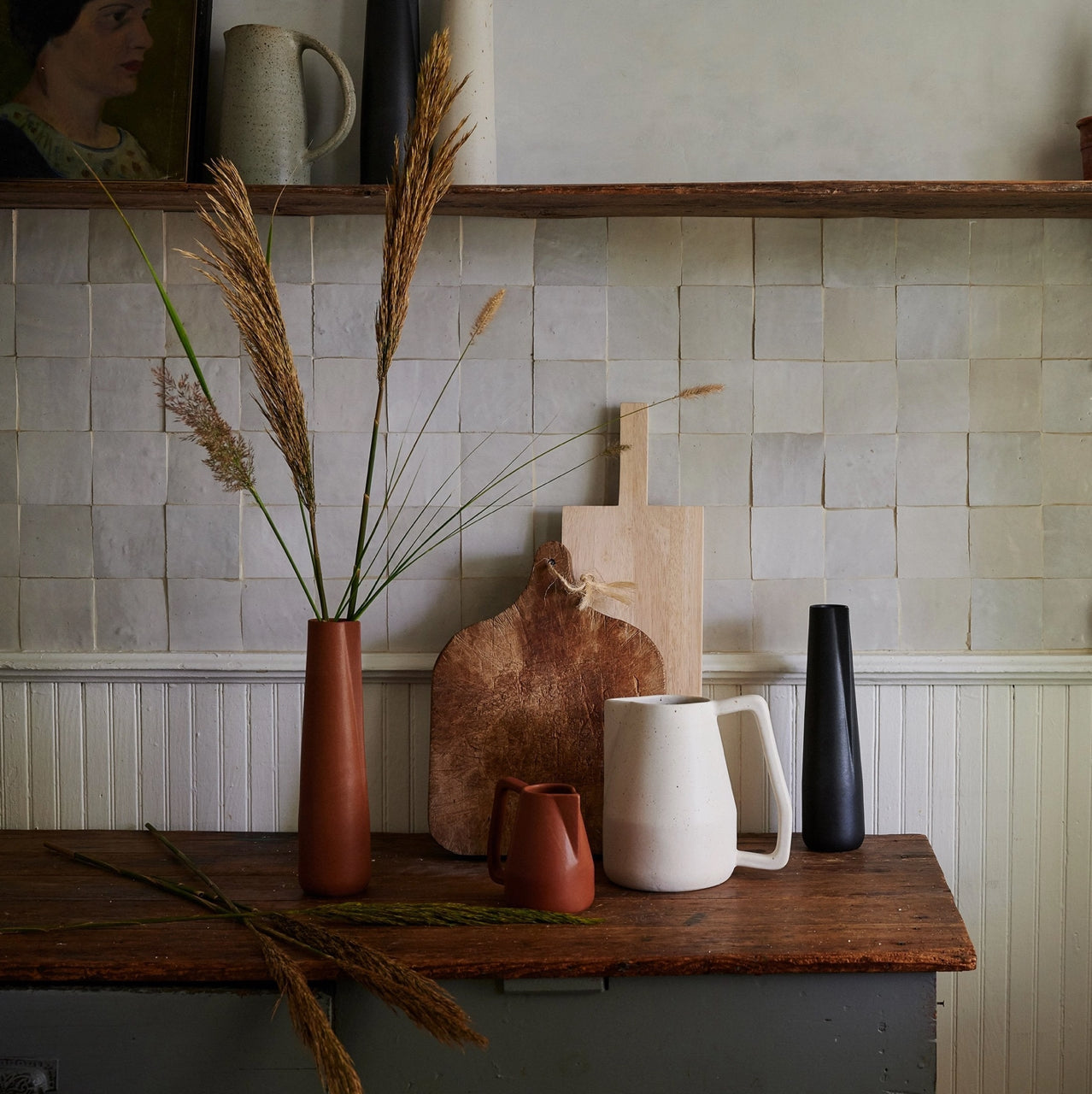 Tall Brown Novah Pitcher