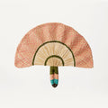 Pink Toquilla Wavy Fan