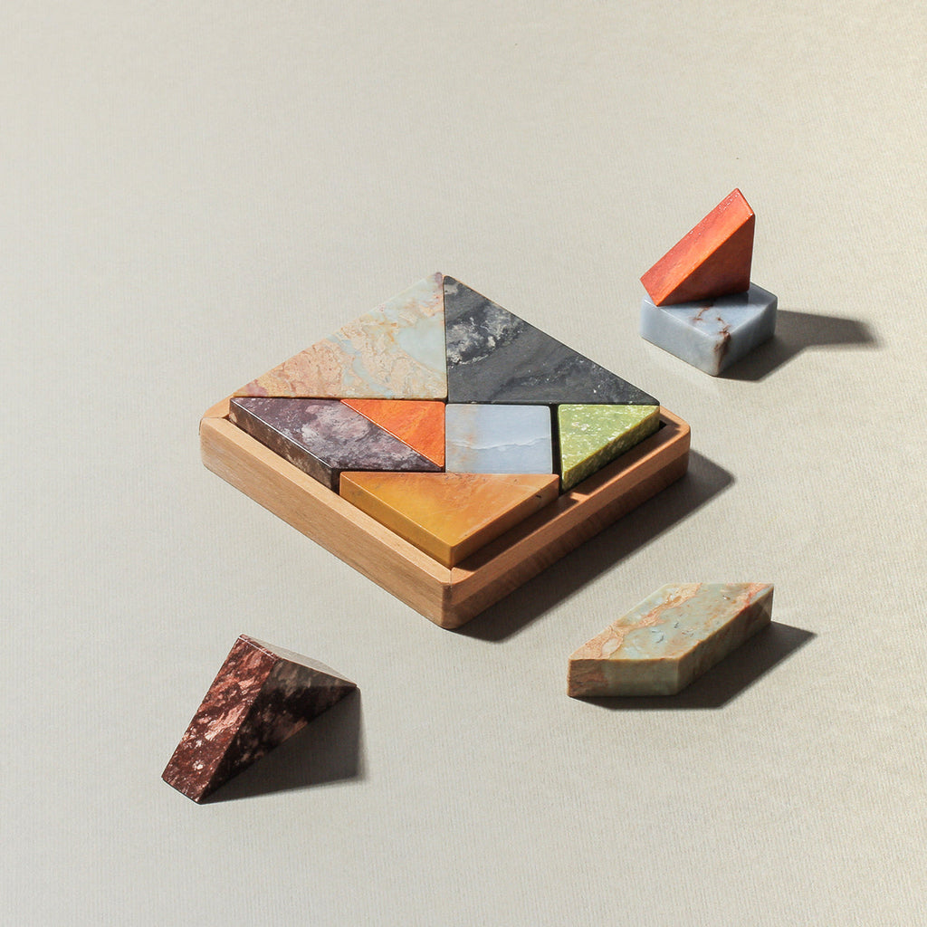 Gemstone Tangram Puzzle | Shelf Love