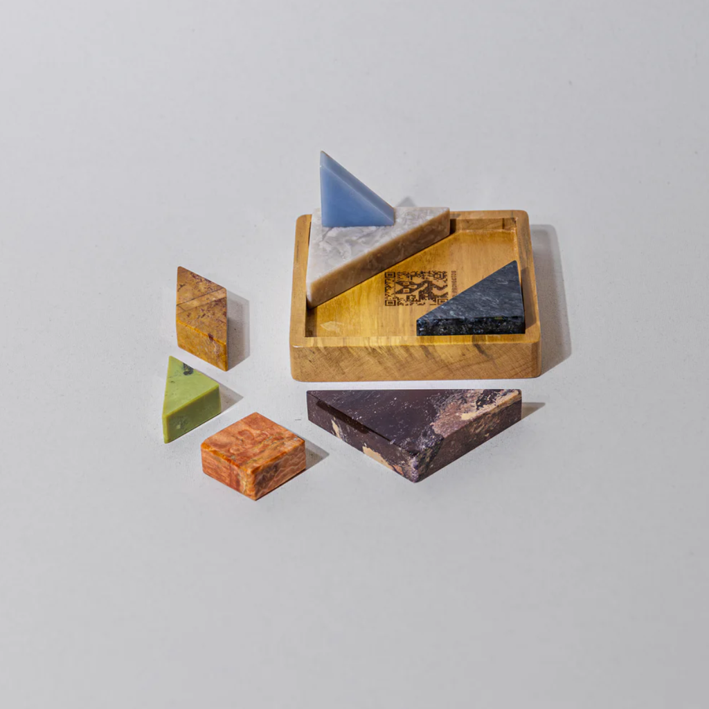 Gemstone Tangram Puzzle | Shelf Love