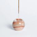 Onyx Crema Gemstone Incense Holder