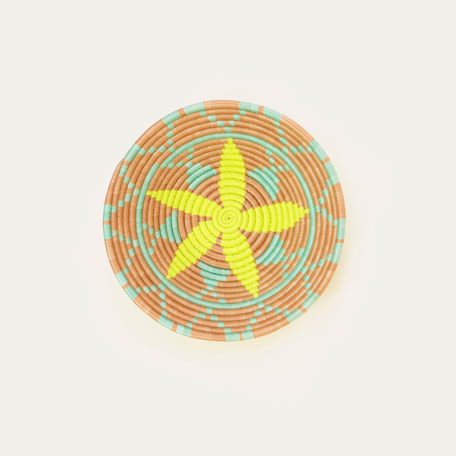 Neon Flower Basket
