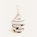 Zig Zag Beaded Peace Basket