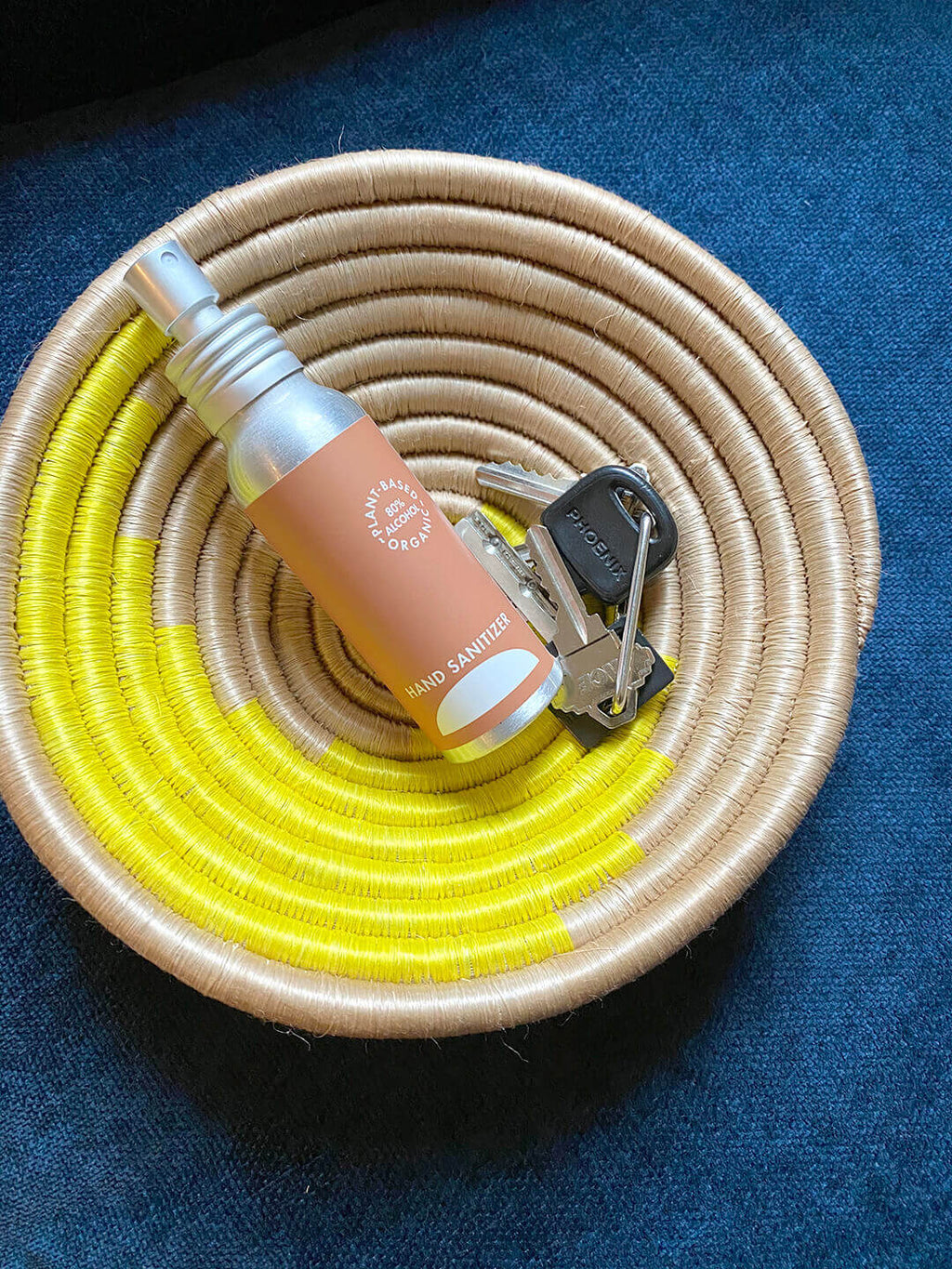 Citron Mini Swirl Basket
