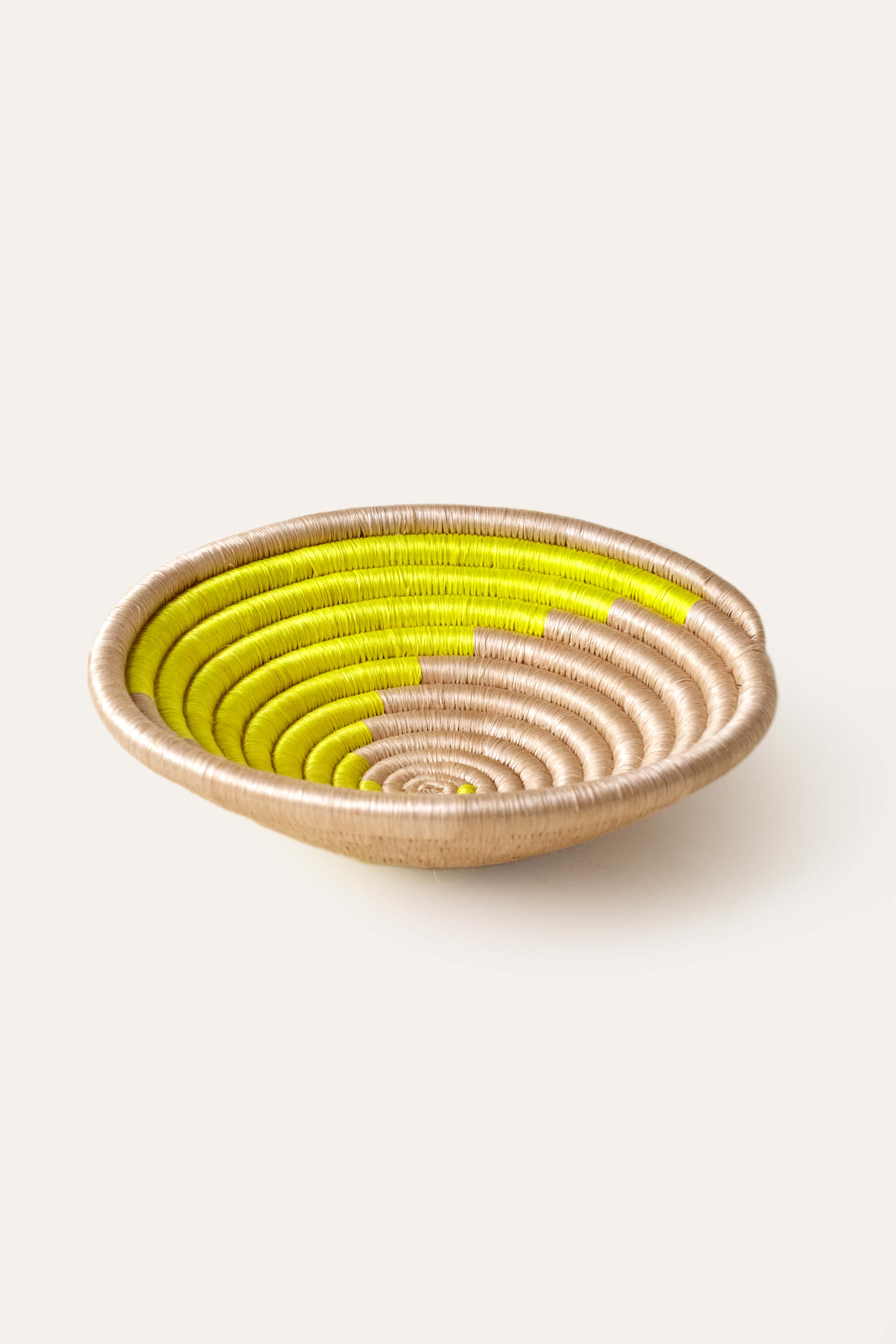 Citron Mini Swirl Basket