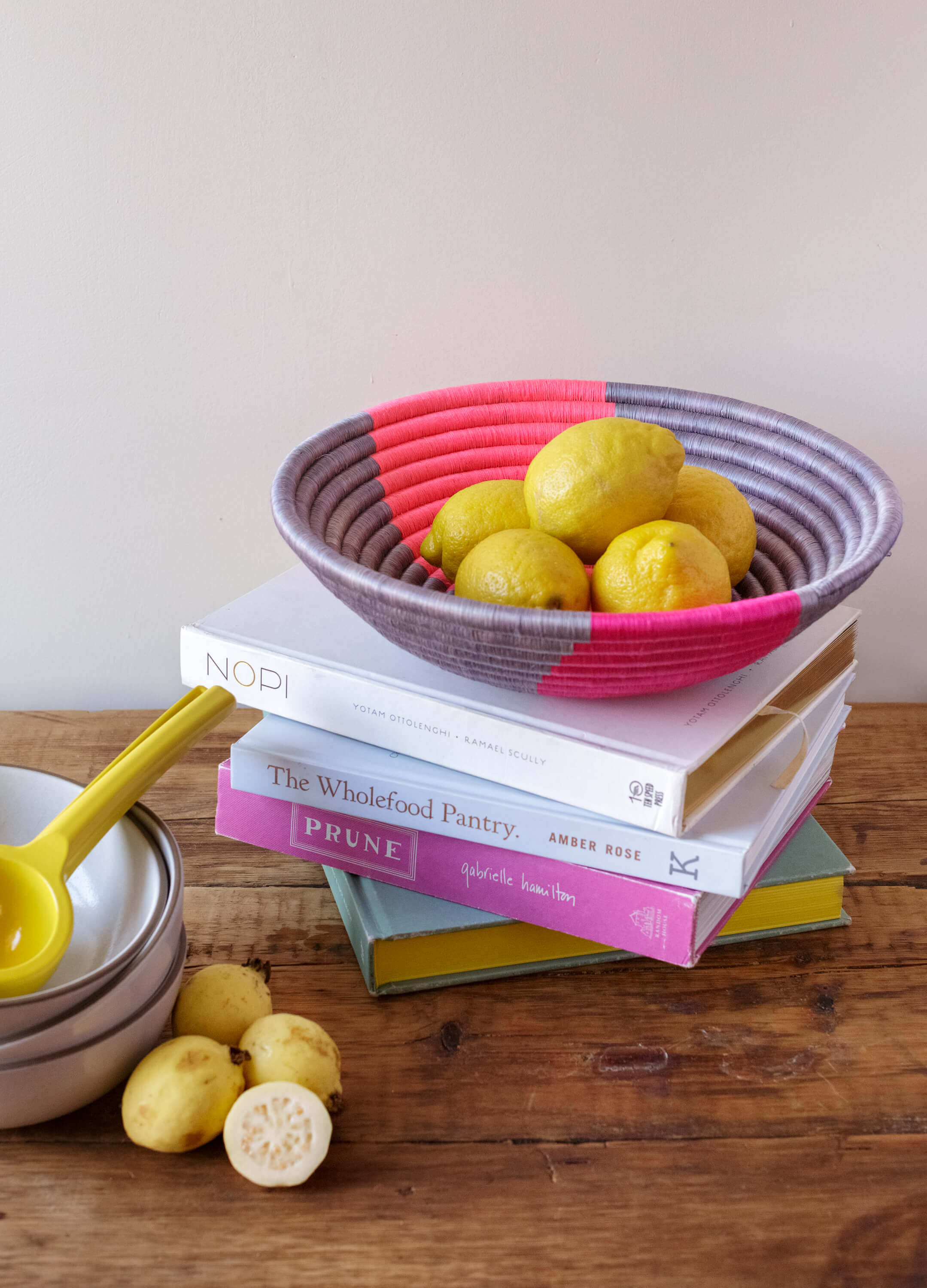 Pink Twist Basket