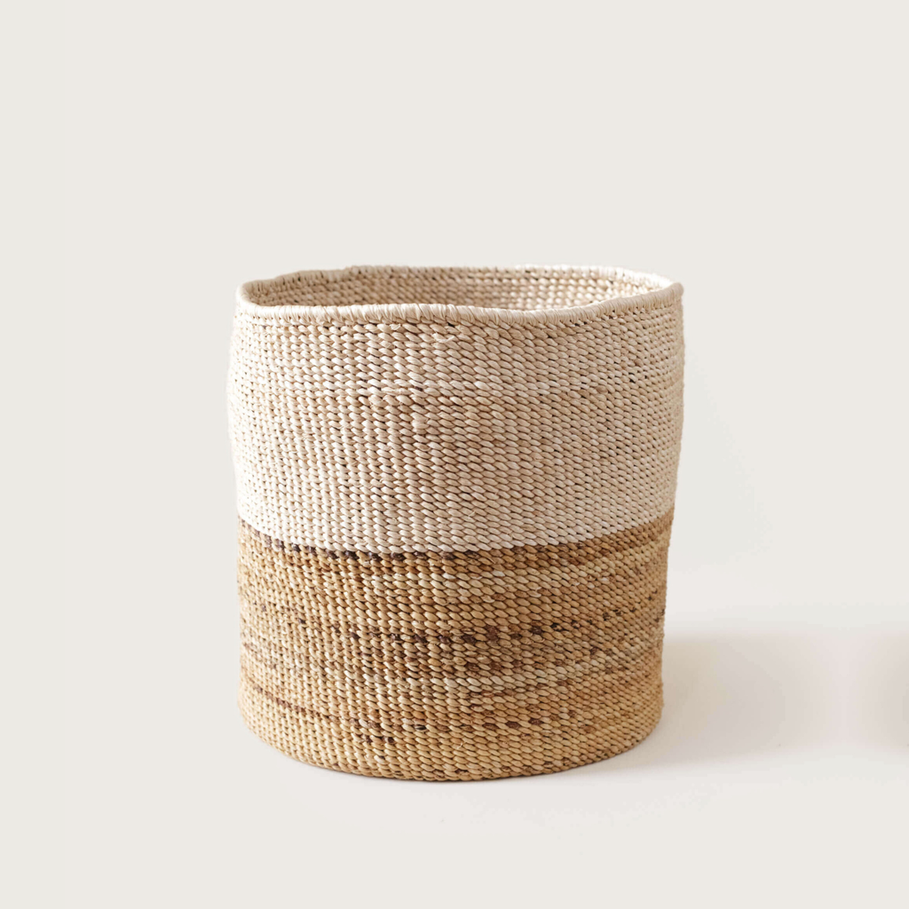 Two-Tone Banana Leaf Planter