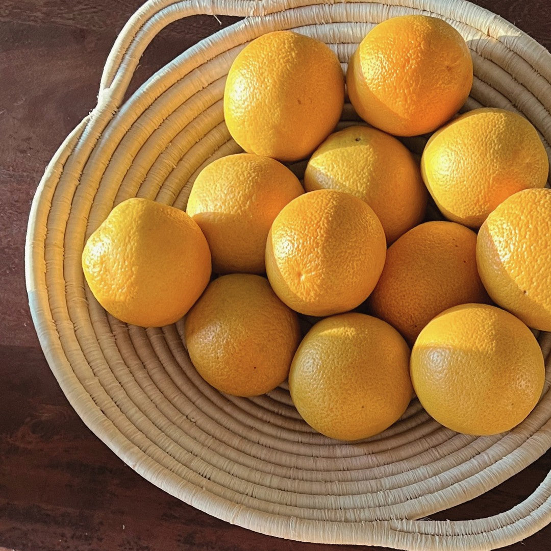 Double Handle Sweetgrass Bowl