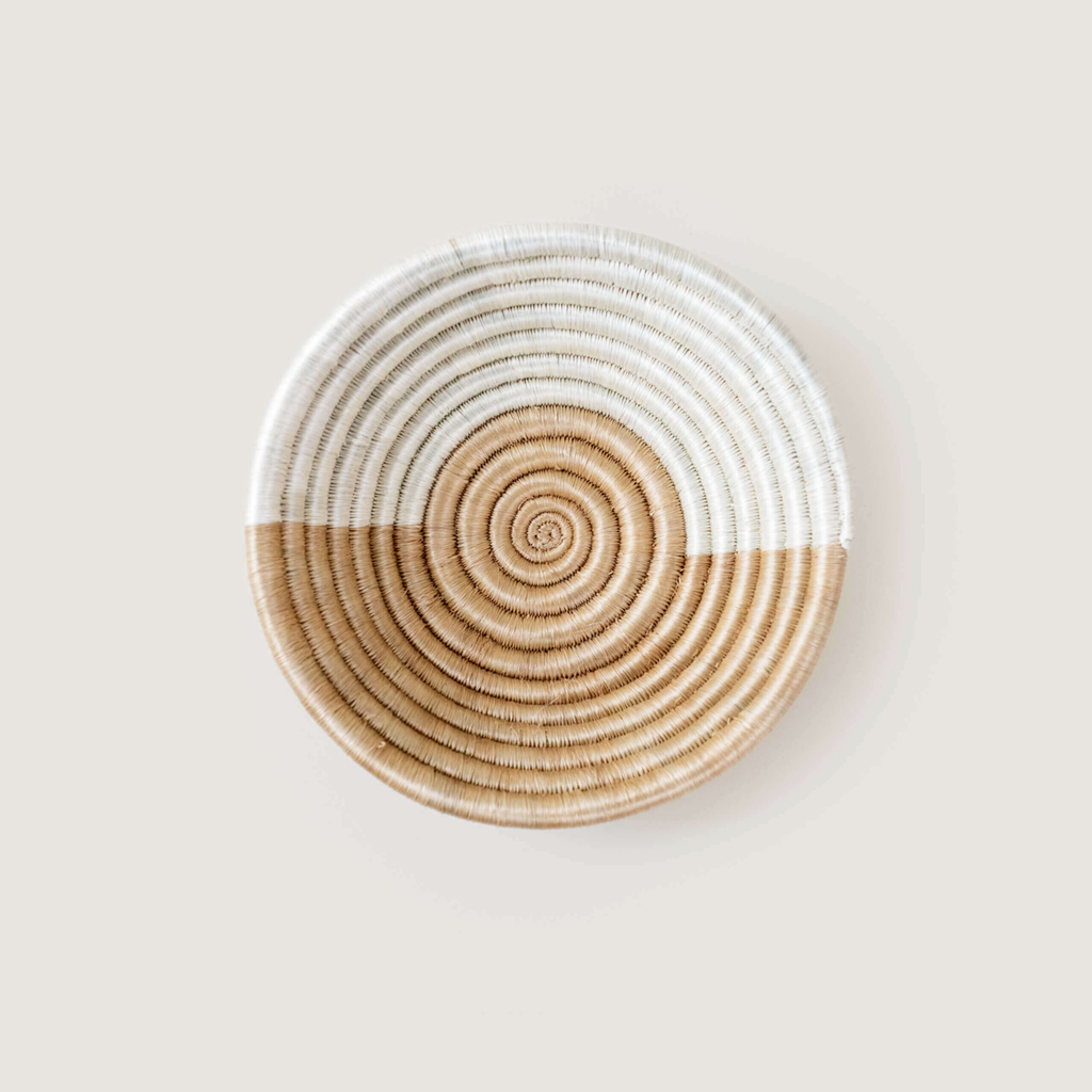 Mini White Akeza Basket