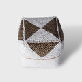 Gold Tinsel Beaded Box