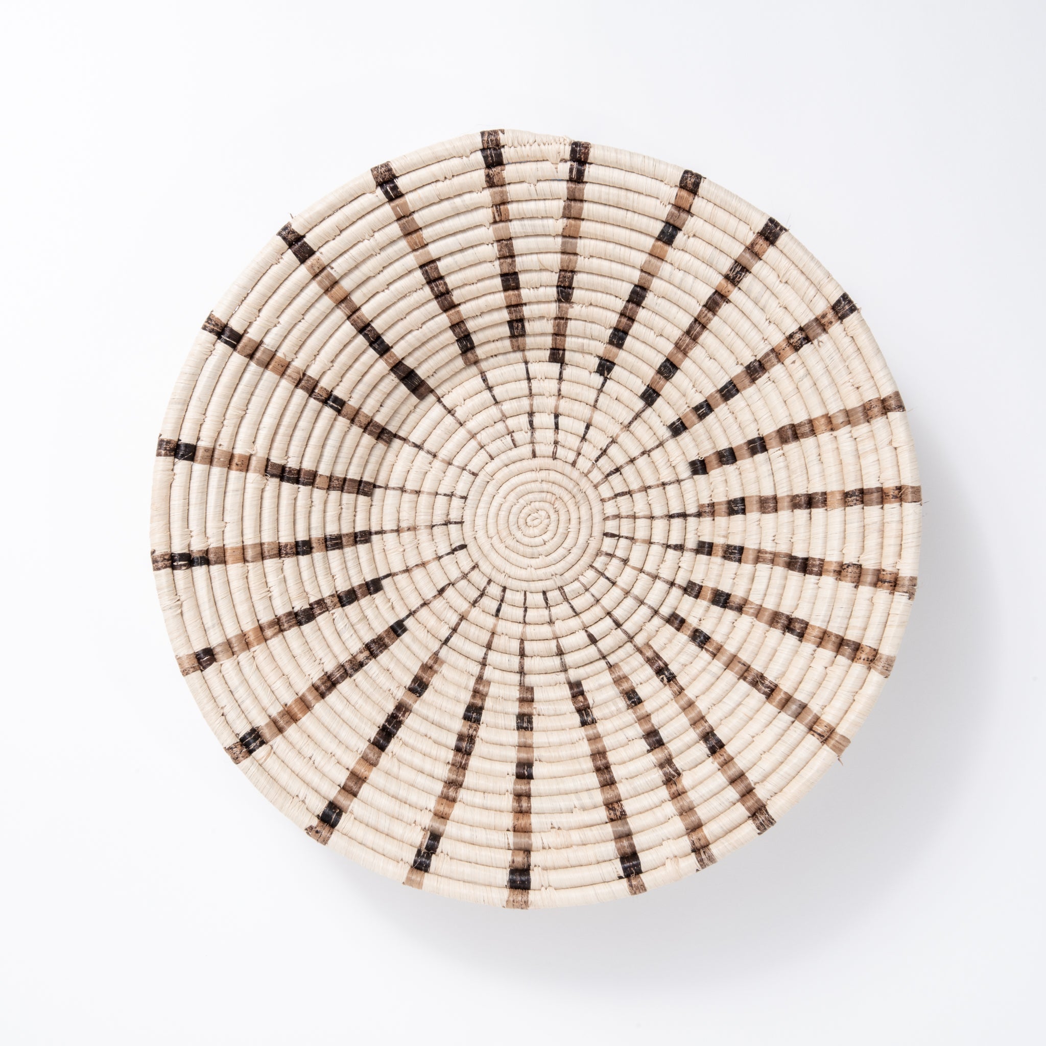 Large Banana Fiber Radial Basket