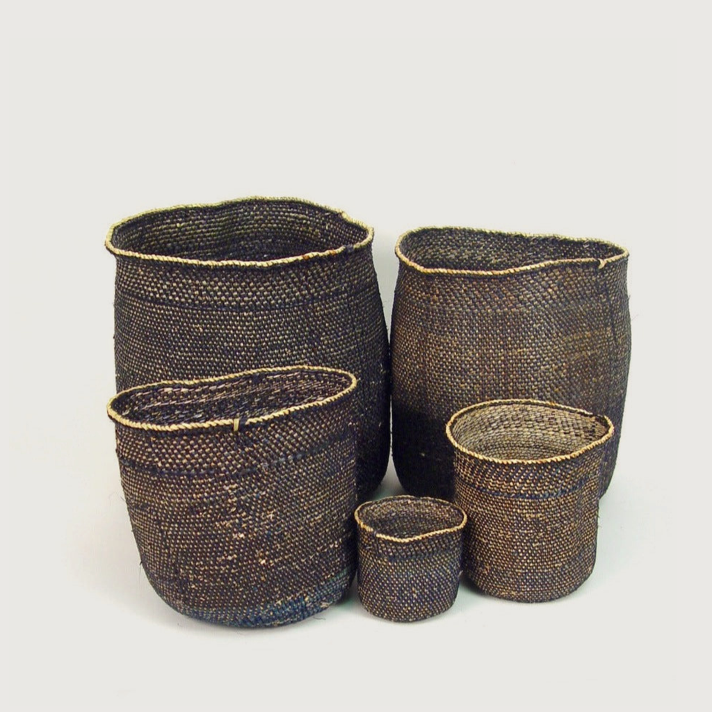 Light Black Iringa Baskets
