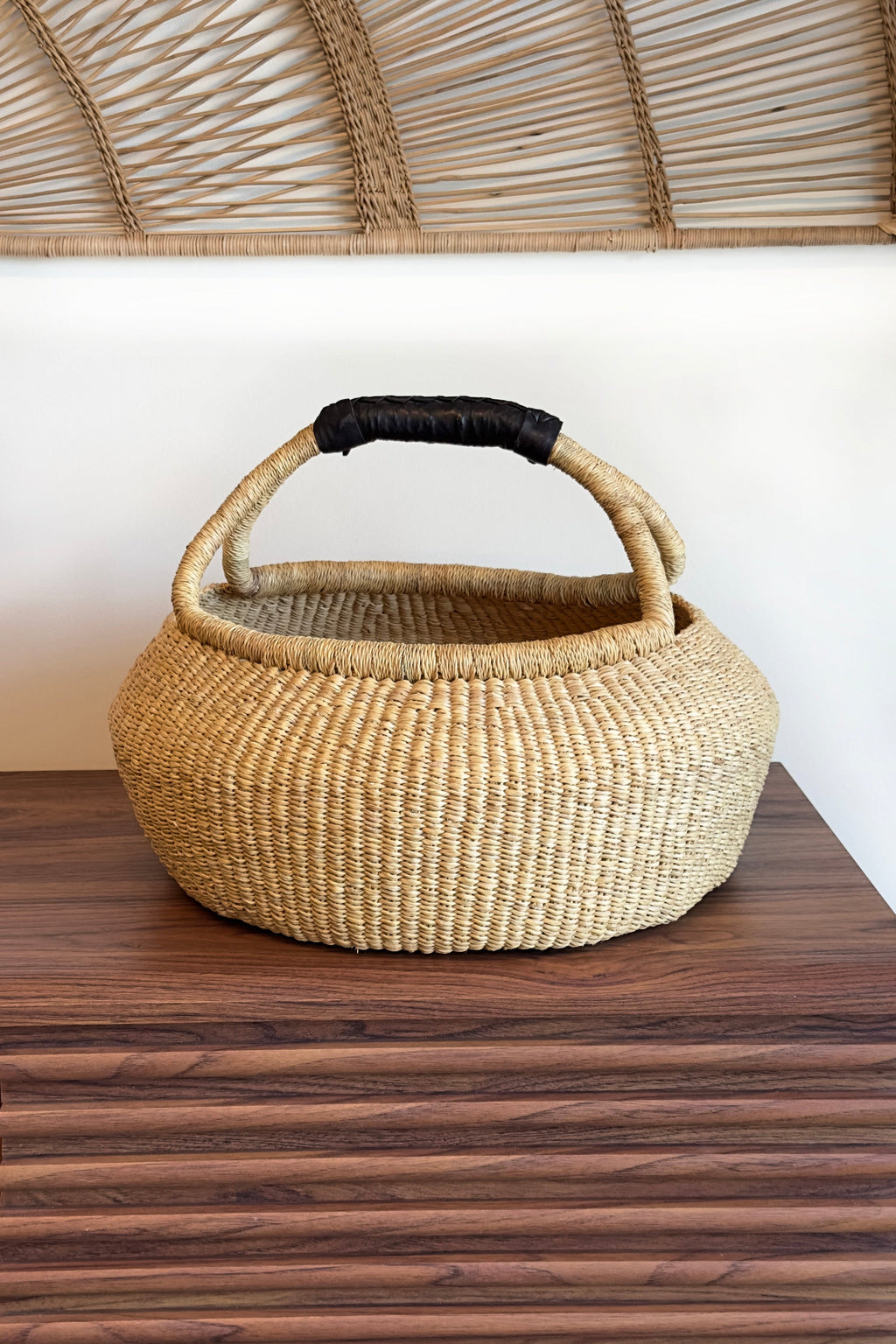 Double Weave Kettle Basket