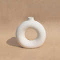 Off-White Polo Vase