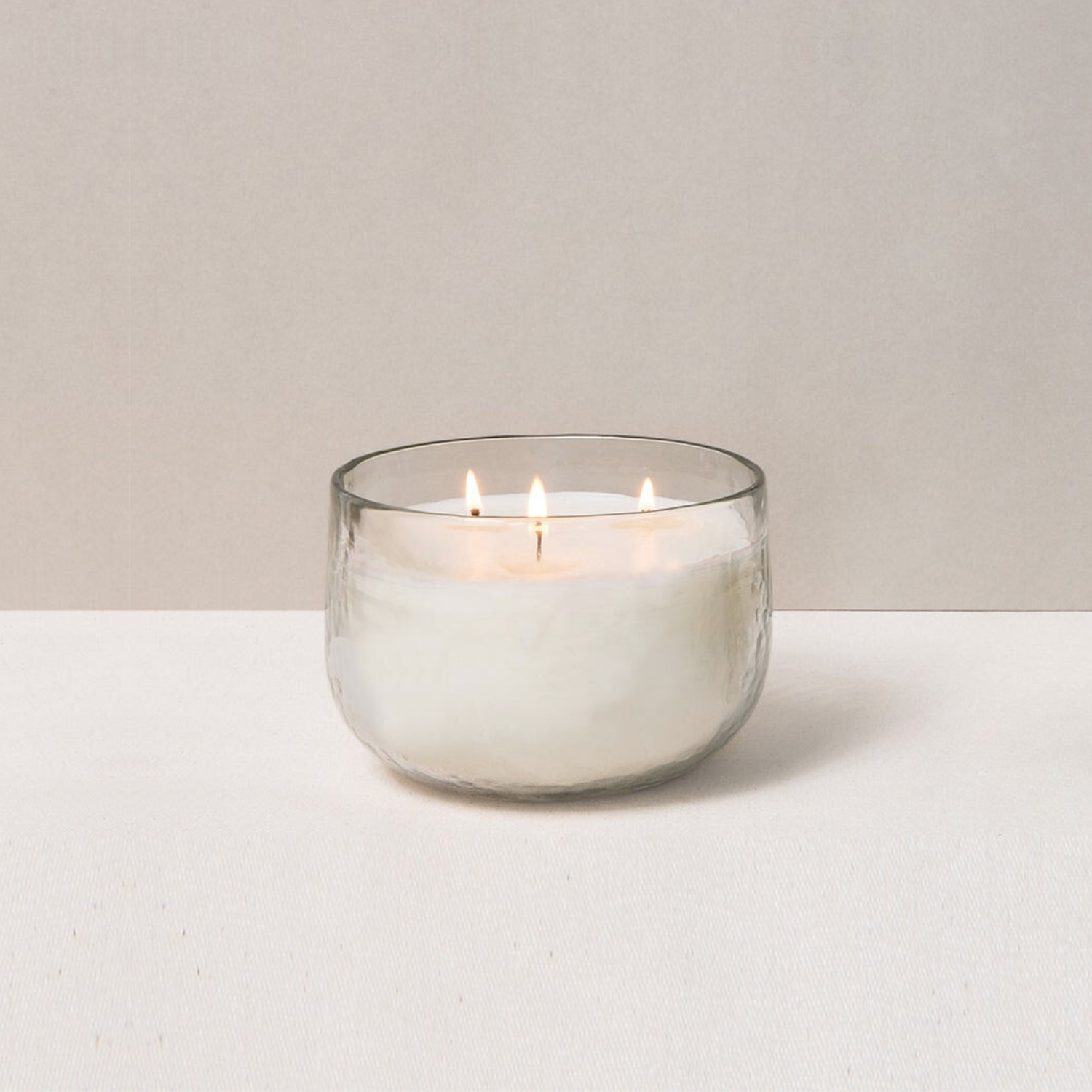Unscented Triple-Wick Soy Candle
