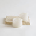 Alabaster Tealight Holders - Set of 2
