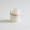 Short Alabaster Votive Candle Holder