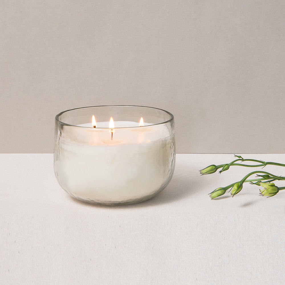 Unscented Triple-Wick Soy Candle