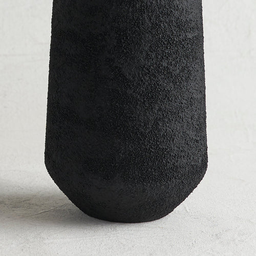 Black Lava Vase